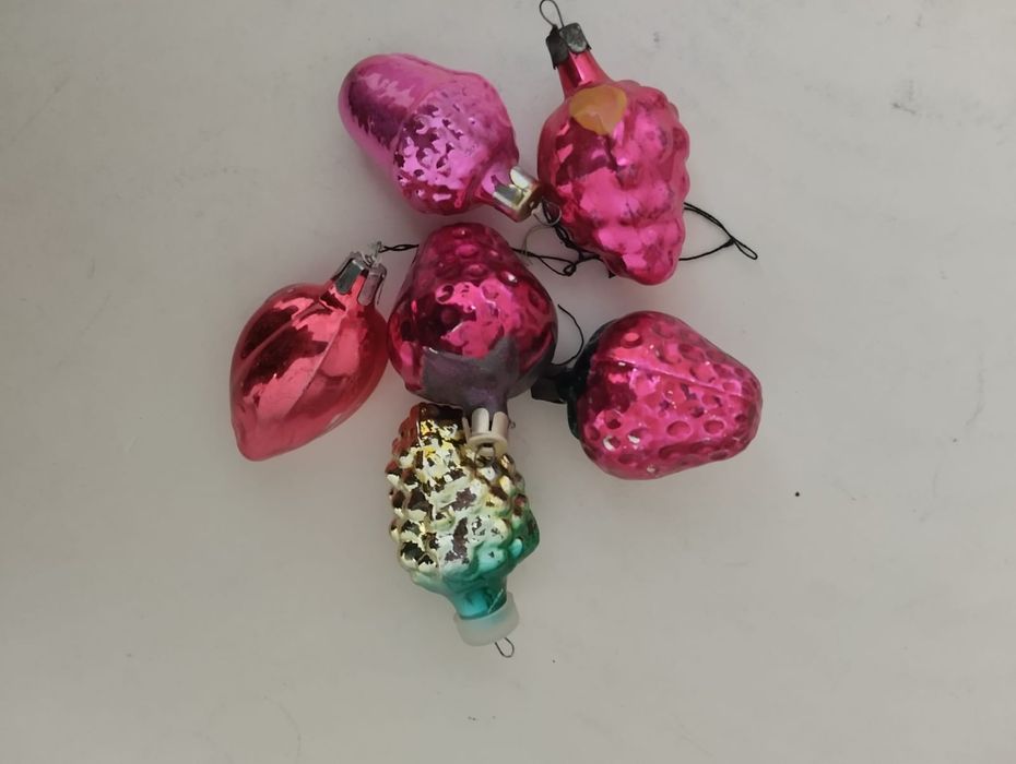 Ёлочные игрушки советские