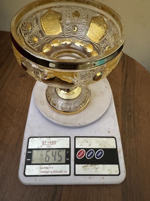 Конфетница богемная Bohemia