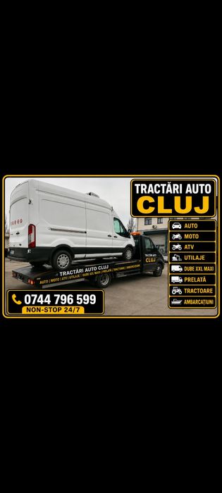 Tractari Auto Cluj și în țară pe distanta lungă preturi negociabile