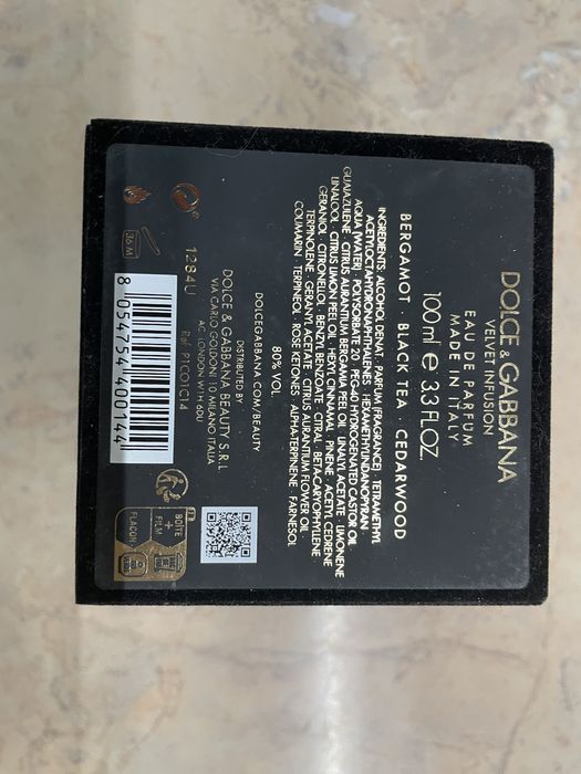 Dolce&Gabanna Velvet Infusion