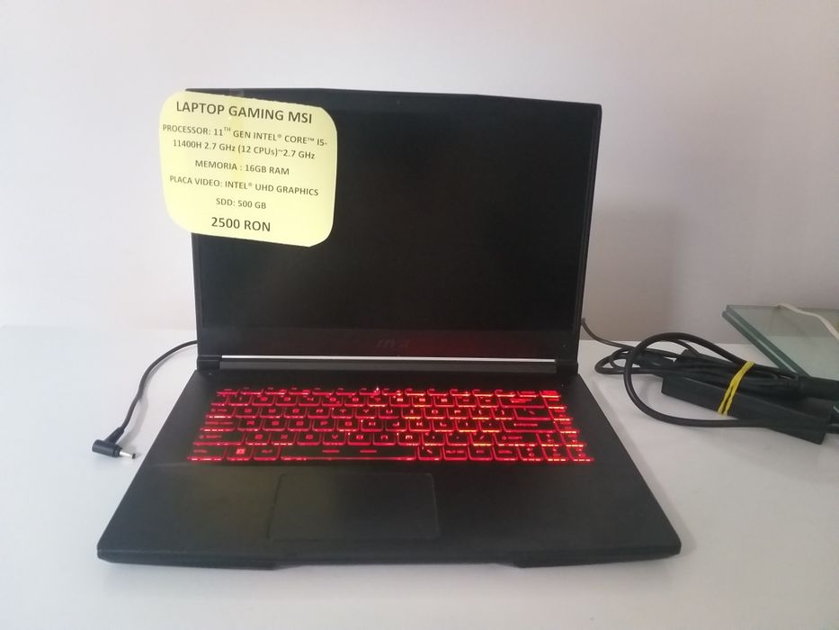 Laptop gaming MSI i5 (lt)