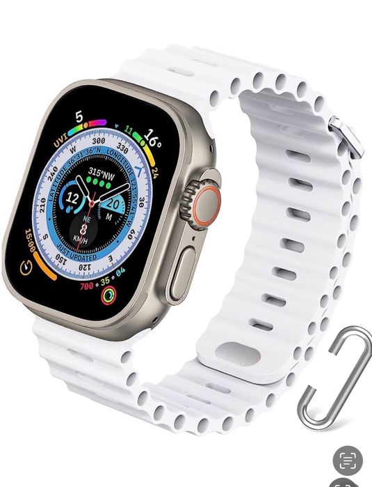 Curea Husa Folie Silicon Clema Metal Ceas Apple Seria 1 - 10