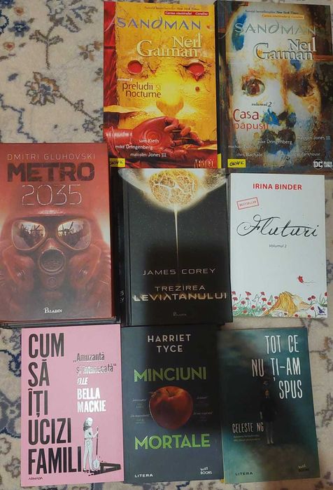Vand carti in stare foarte buna