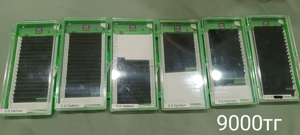 Ресницы для наращивания, изгибы М и С