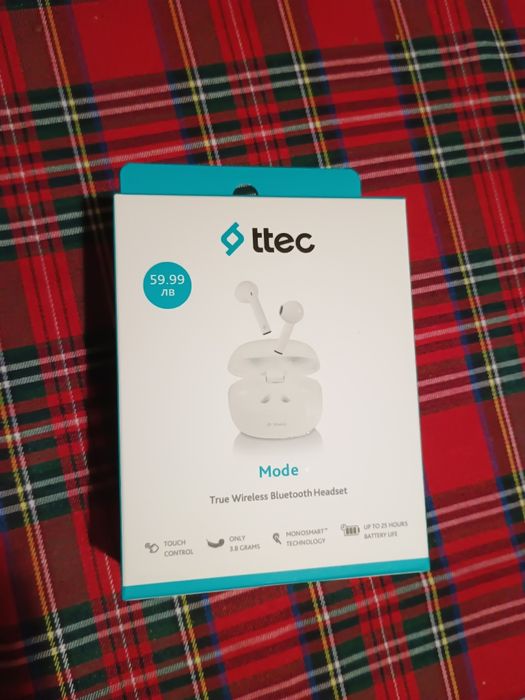 Блутут слушалки TTEC