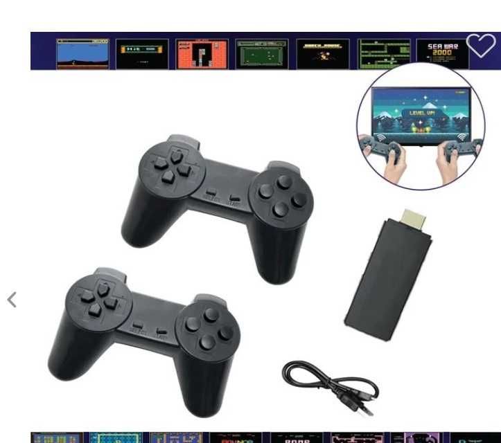 тв игра безжична 4К, аркадна игрова конзола, Retro GAME 860 игри с два джойстика