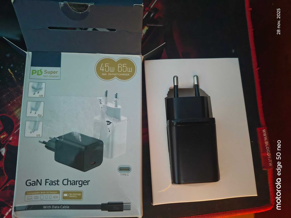 incarcator telefon 65w gan