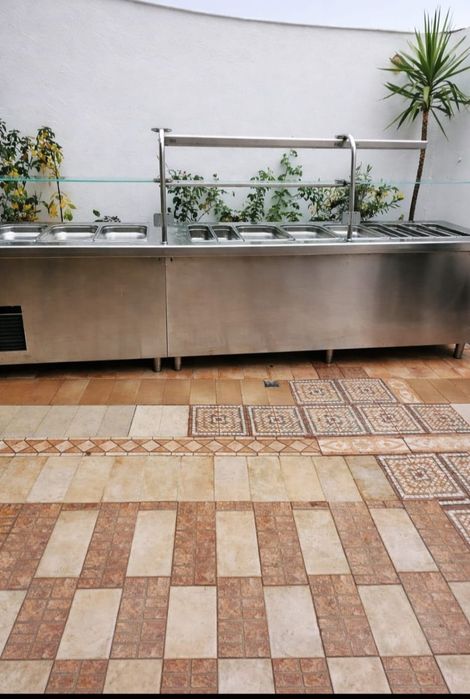 Linie Self service profesionala inox  HoReCa