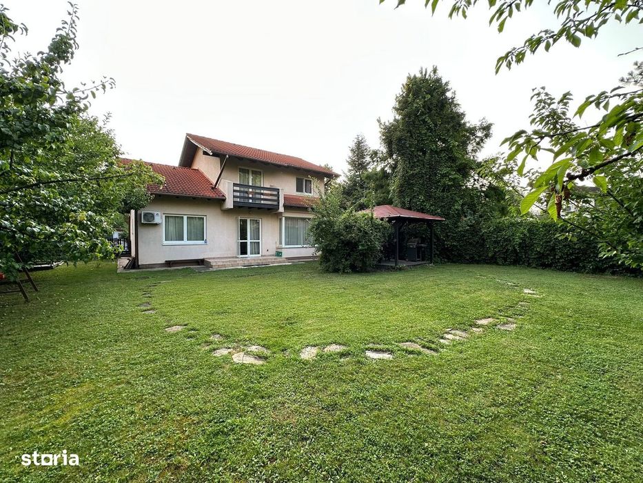 Corbeanca-Paradisul Verde/Vilă Individuala P+1/Curte Privată+Foișor