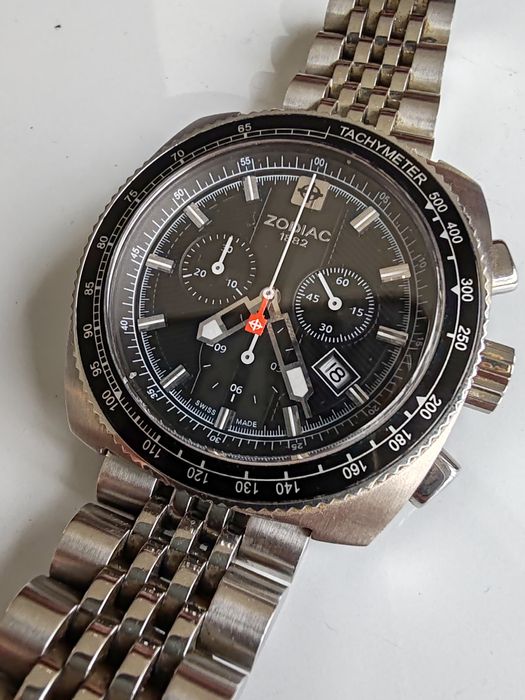 Ceas Zodiac Shelby 1882 V8 Chronograph Quartz 45 mm