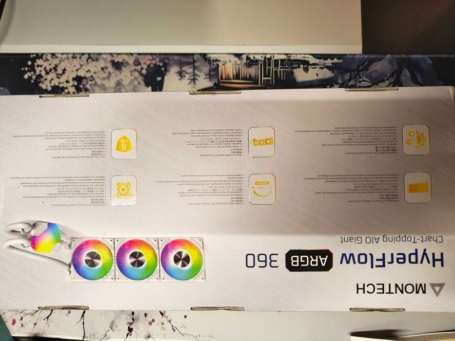 Компютърно охлаждане Montech Hyperflow ARGB 360