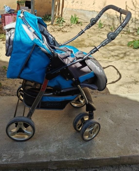 Коляска Prego, мощная