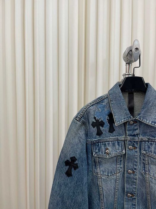 Geaca de blugi Chrome Hearts Premium