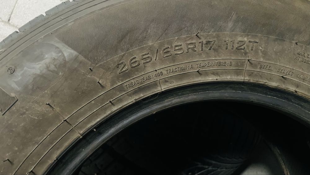 265/65 R17 резина