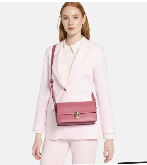 Set geanta si portofel Furla box leather