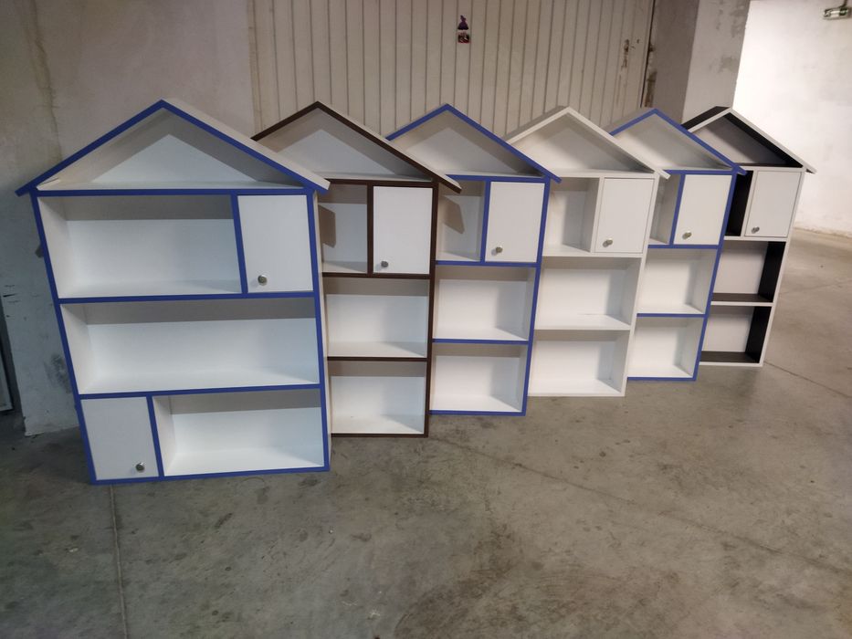 Къщичка за кукли, библиотека, къщичка за книги ,етажерка,детска стая