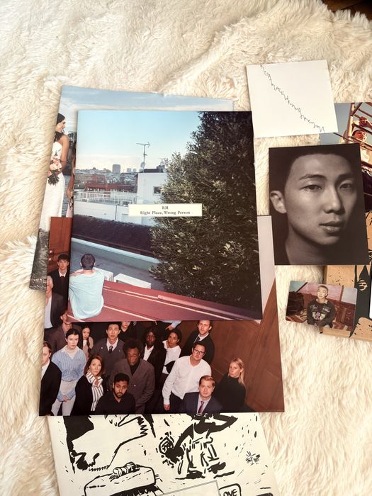 BTS arirang vinyl V and RM Right Place Wrong Person