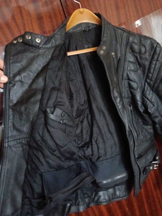 Кожено мото яке.