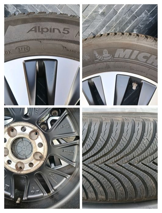 Jante *Noi originale bicolor "16 Mercedes  A,B,C Klasse, Michelin Alpi