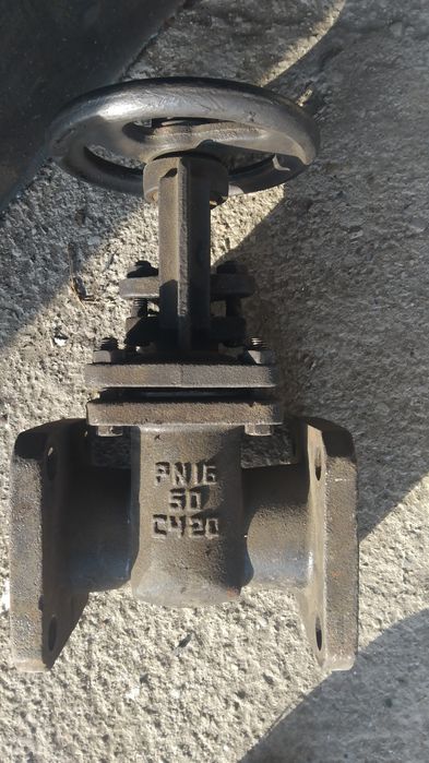 Задвижка после реставрации