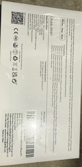 Memorie externa idiskk 2tb