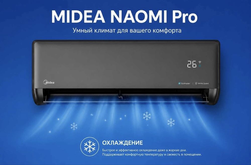Midea Naomi Pro Инверторный Кондиционер 12KW