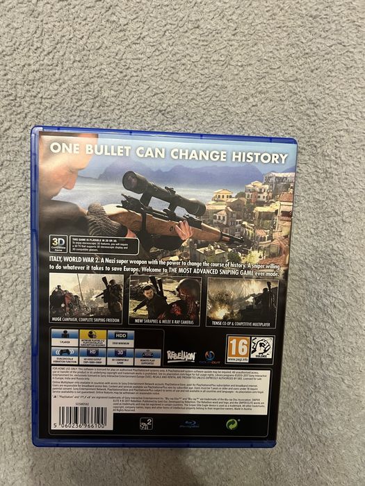 Игра Sniper Elite 4 PS4