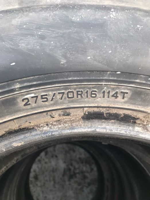 Шины Данлоп 275/70/16