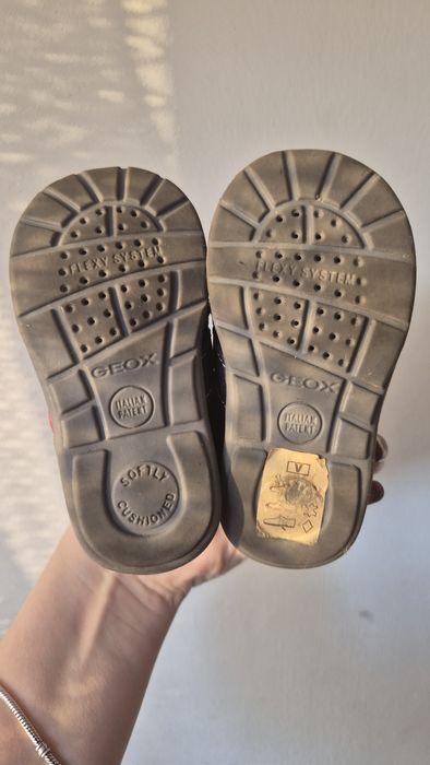 Ботинки Geox для малышей 19 размер 11 см