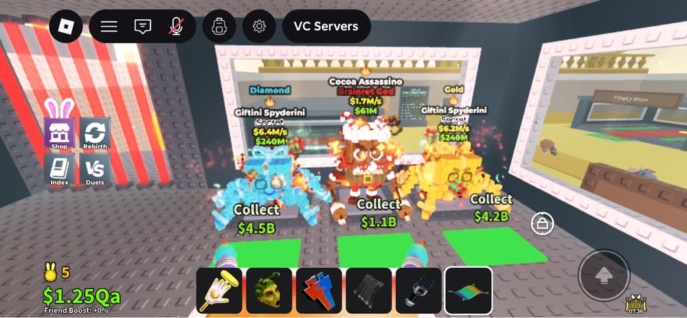 Vand brainroti la steal a brainrot