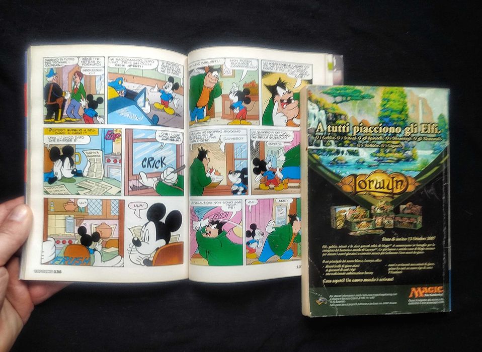 Комиксы Disney на Итальянском языке. iClassici/Topolino