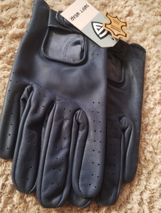 Кожени шофьорски ръкавици