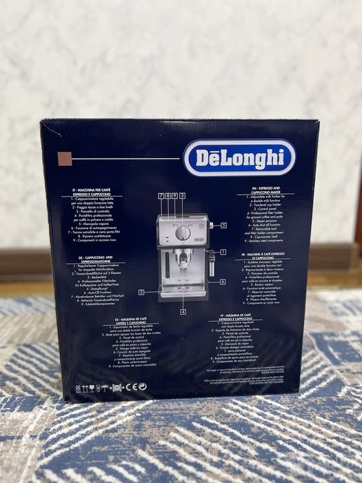 Продается кофемашина DeLonghi новая
