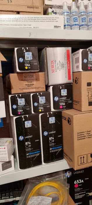 Картридж HP Оригинал  №126A Blue