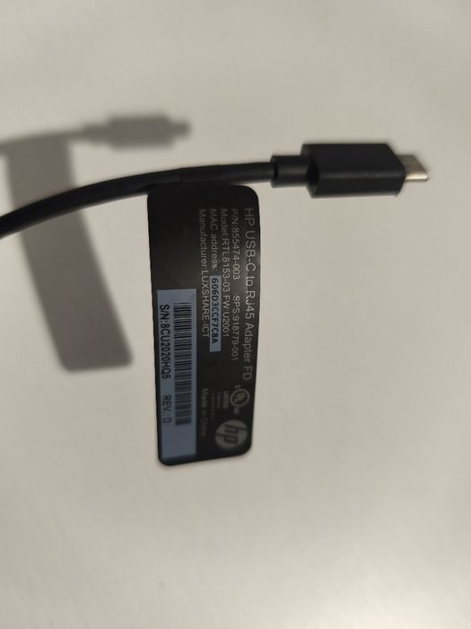 Adaptor HP RJ45 cu USB C. NOU