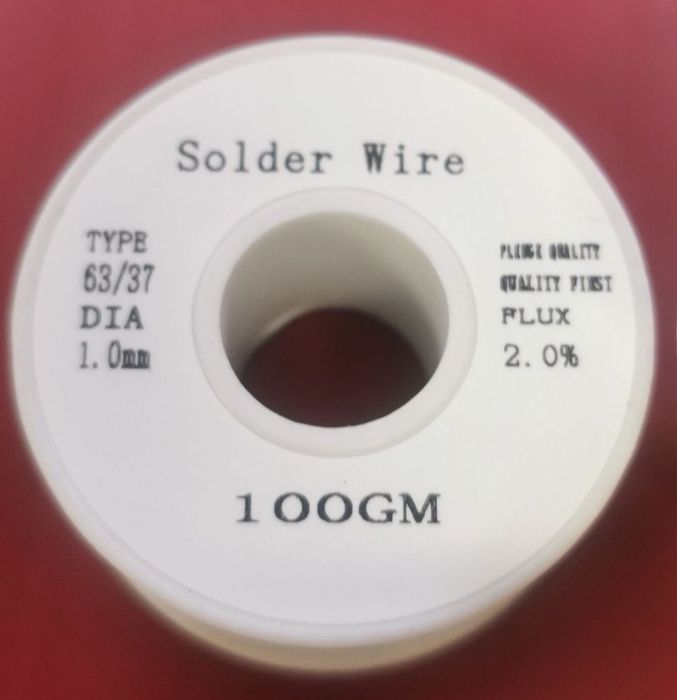 Качествен тинол за запояване 1 мм. Тинола е а съотношение 63/37