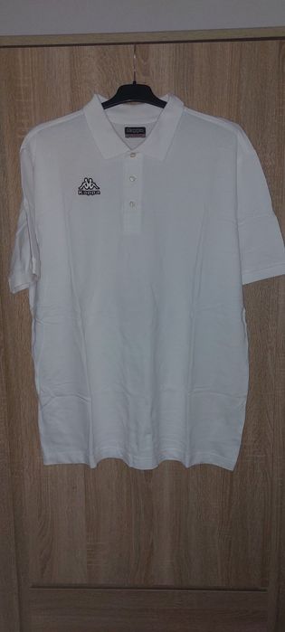Tricouri Kappa Sport Alb - Roșu L XL 100 lei bucata