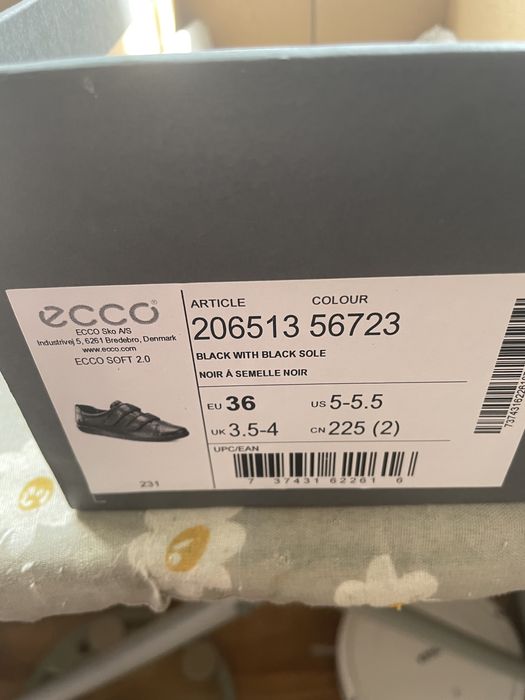 Ecco 36 кроссовки оригинал