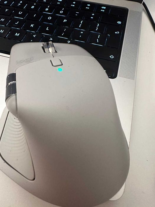 Mouse Wireless Logitech MX Master 4 for USB,, White Silver.IASI