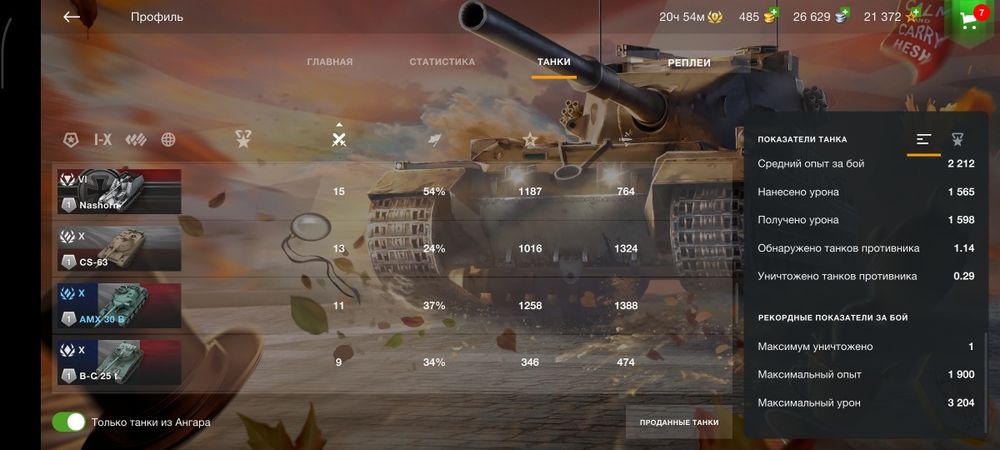 Продаю аккаунт WoT BLitz