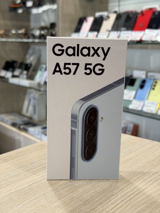 Telefon Samsung A57 5G Awesome Icyblue - 128GB/8gb Ram Dual sim - NOU/Sigilat - Garantie 2 ANI !!!