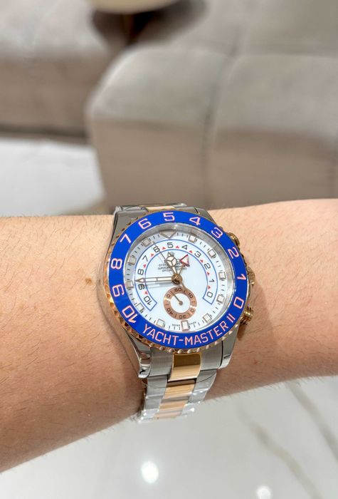 rolex yacht-master II двуцветен 44mm