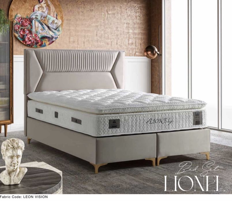 Тапицирана спалня Lionel Bed - Leon Vision