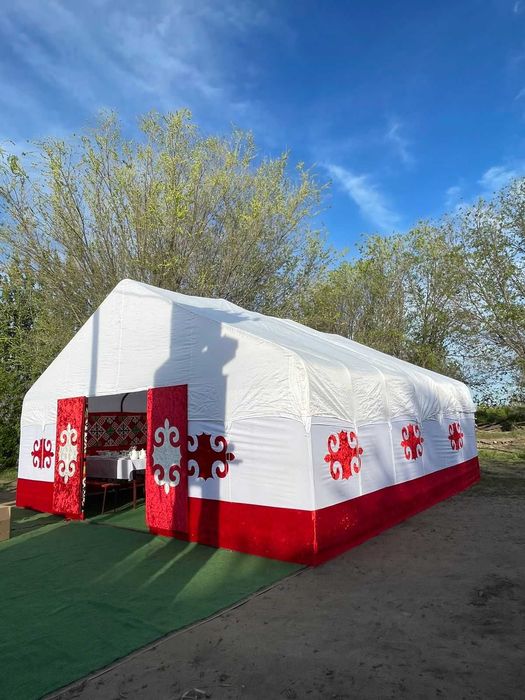 Юрта, 12*6 палатка, 6*6 палатка