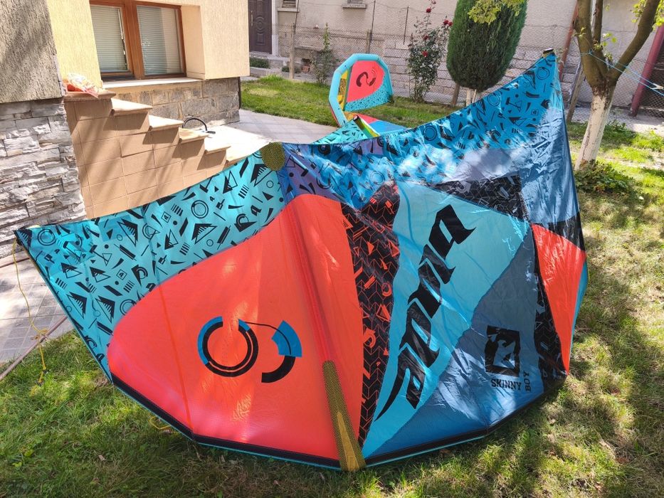 2х бр Kite Blade Skinny Boy 6м и 8м + бар кайт сърф board