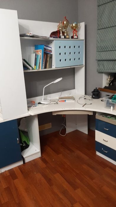 Продам стол  и шкаф подростковые