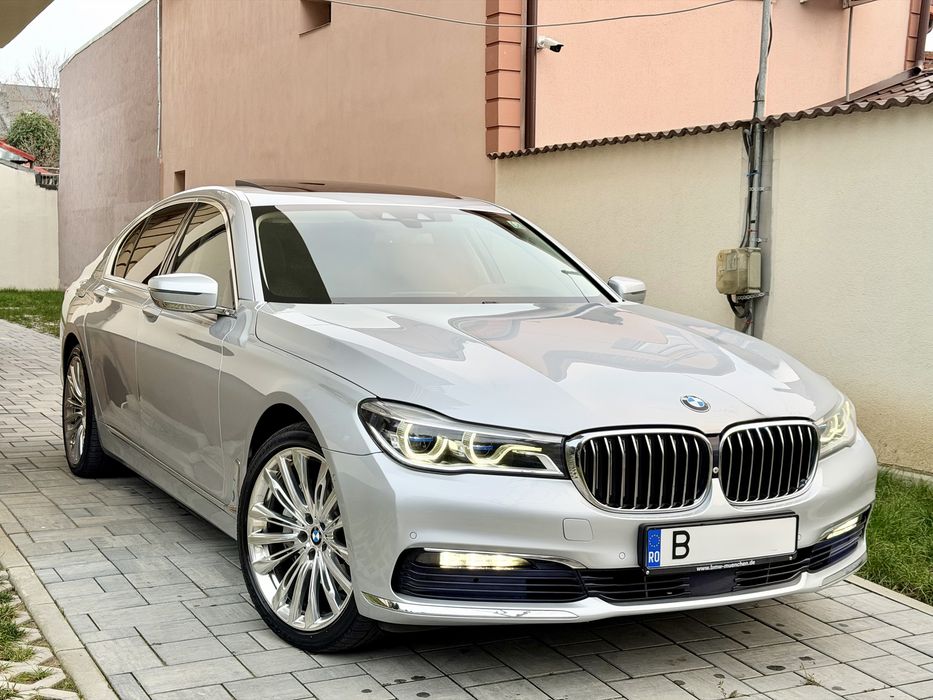 BMW Seria 7 - 740d xDrive 320cp Individual , Trapa , Laser , Proprietar !