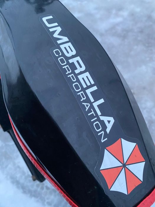 Мотоцикл на ходу