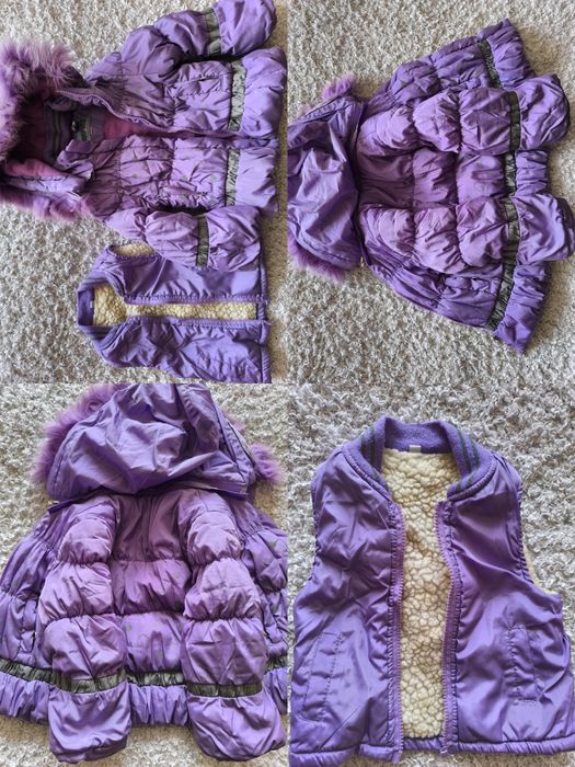 Комбинезоны куртки для девочки с рождения