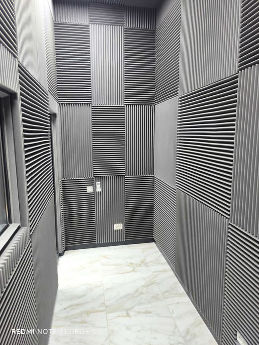 Акустические поролони студия кинотеатр эхо шум звук.